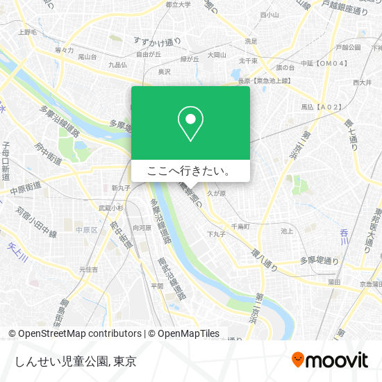 しんせい児童公園地図