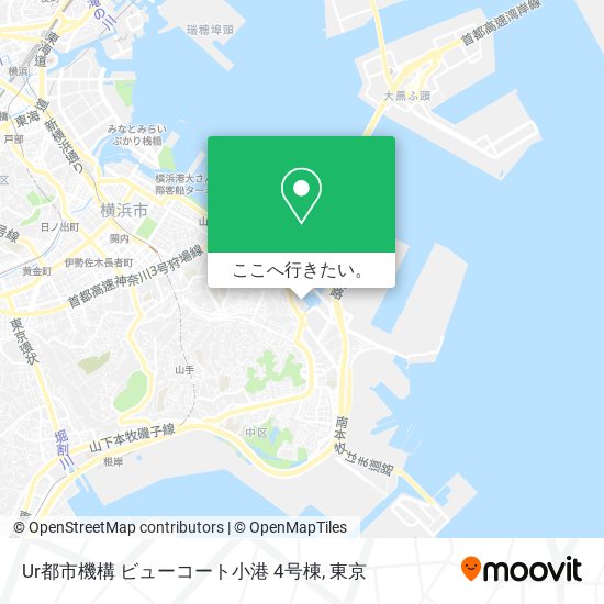 Ur都市機構 ビューコート小港 4号棟地図