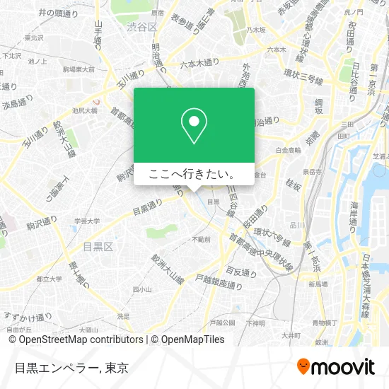 目黒エンペラー地図