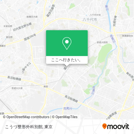 こうづ整形外科別館地図