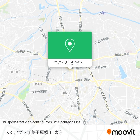 らくだプラザ菓子屋横丁地図