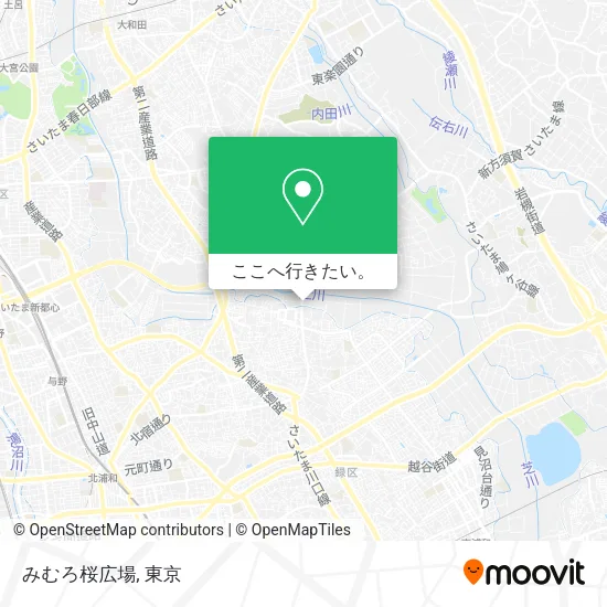 みむろ桜広場地図