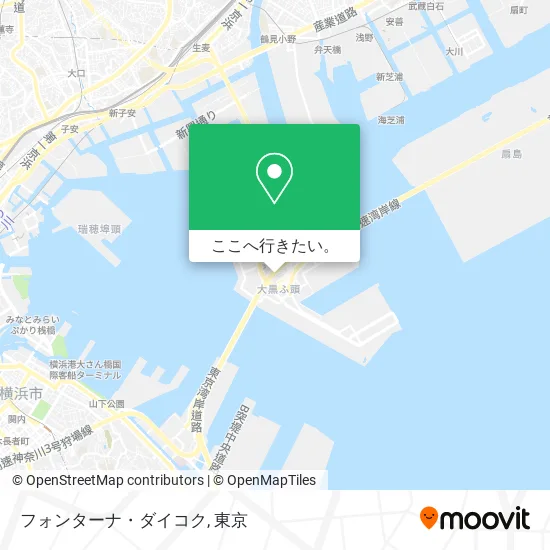 フォンターナ・ダイコク地図