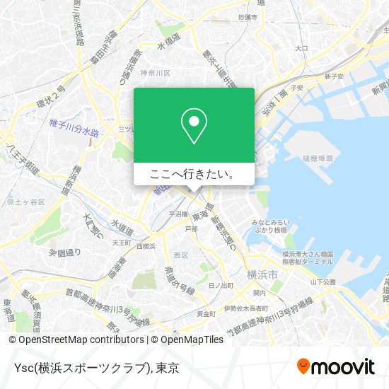 Ysc(横浜スポーツクラブ)地図