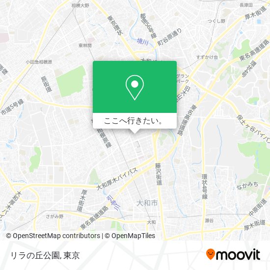 リラの丘公園地図