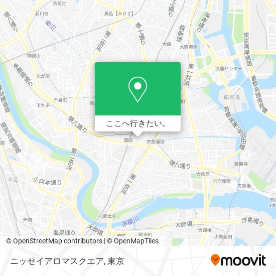 ニッセイアロマスクエア地図