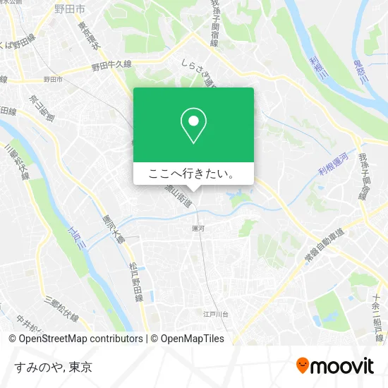 すみのや地図