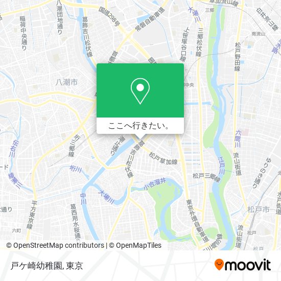 戸ケ崎幼稚園地図