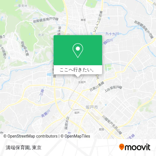 溝端保育園地図