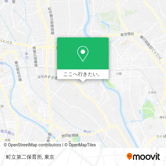 町立第二保育所地図