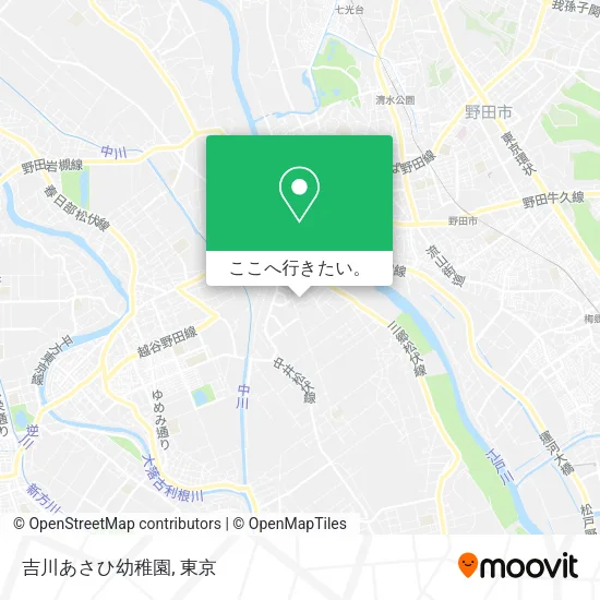 吉川あさひ幼稚園地図