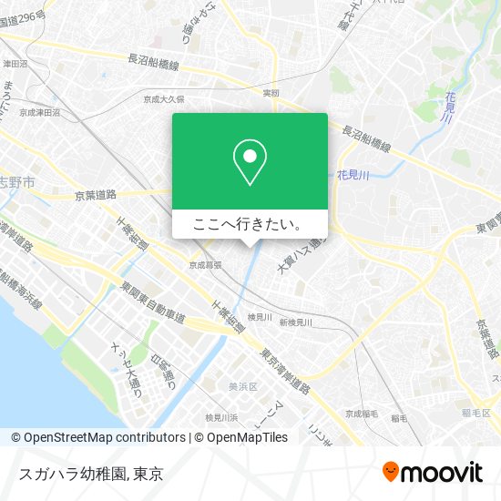 スガハラ幼稚園地図