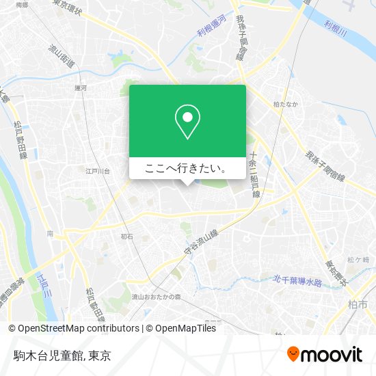 駒木台児童館地図