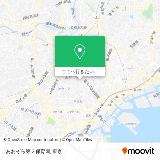 あおぞら第２保育園地図