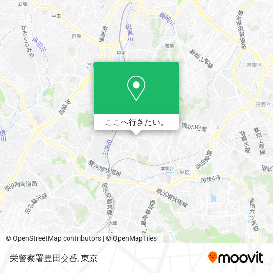 栄警察署豊田交番地図