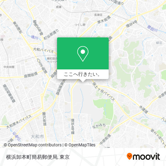 横浜卸本町簡易郵便局地図