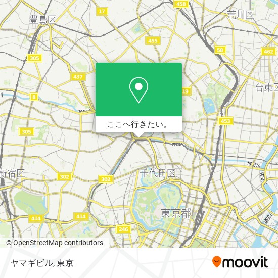 ヤマギビル地図