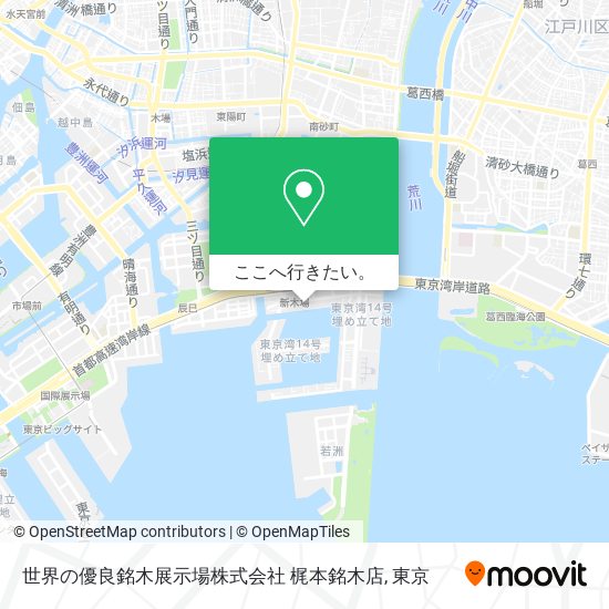 世界の優良銘木展示場株式会社 梶本銘木店地図