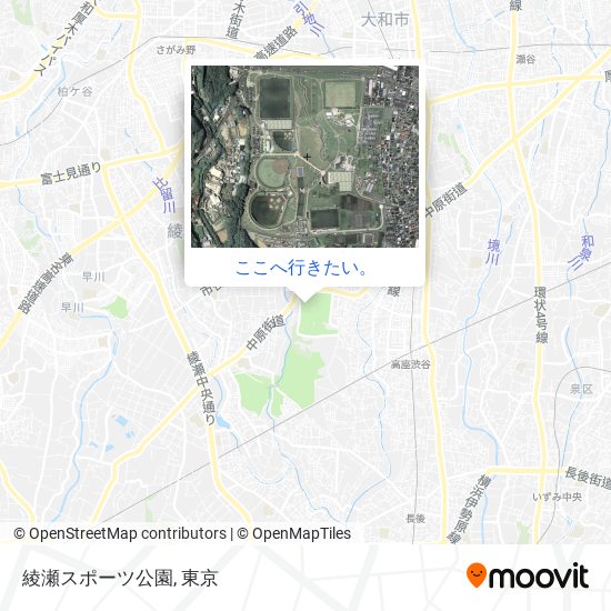 綾瀬スポーツ公園地図