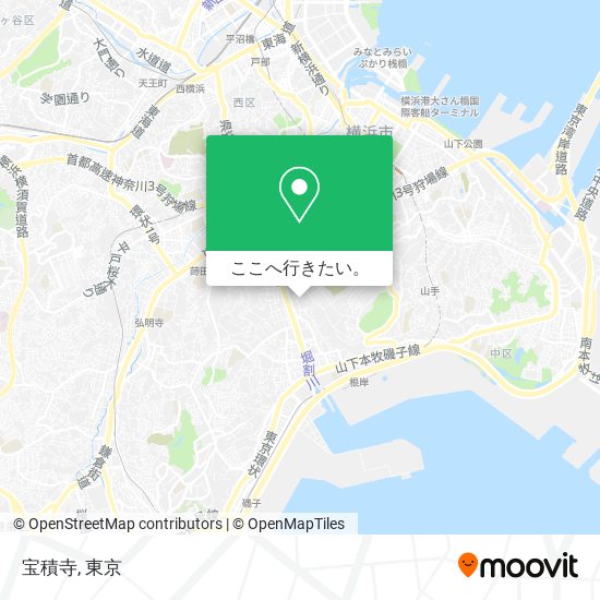 宝積寺地図