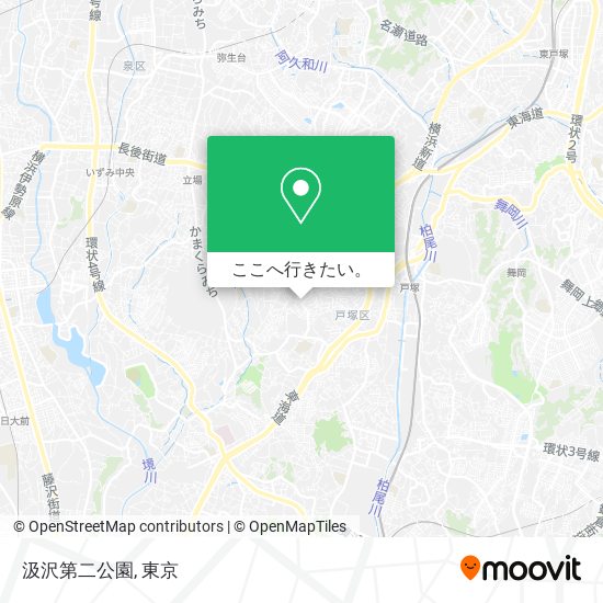 汲沢第二公園地図