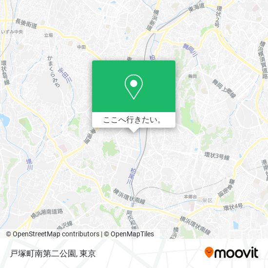戸塚町南第二公園地図