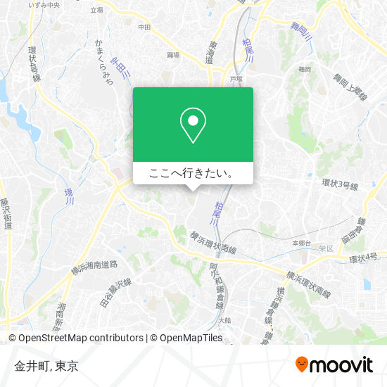 金井町地図