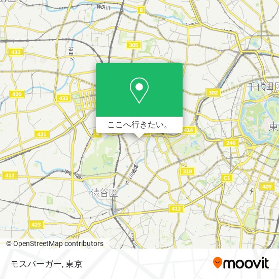 モスバーガー地図