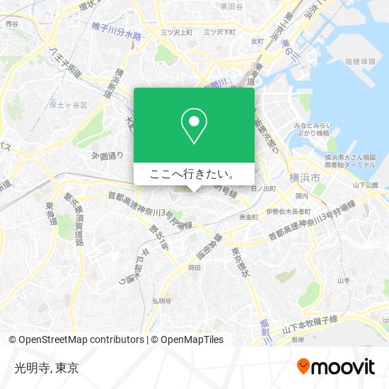 光明寺地図