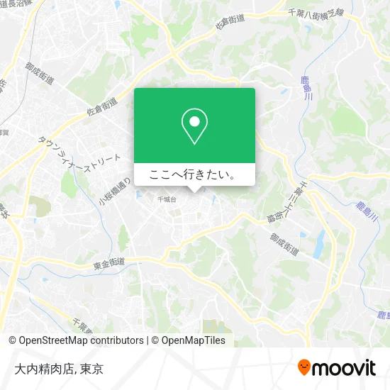 大内精肉店地図