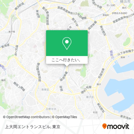 上大岡エントランスビル地図
