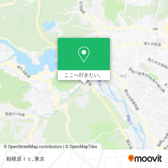 相模原Ｉｃ地図