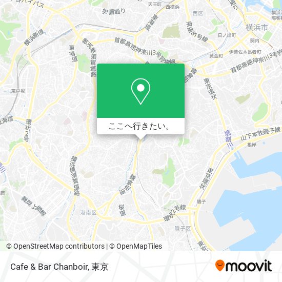 Cafe & Bar Chanboir地図