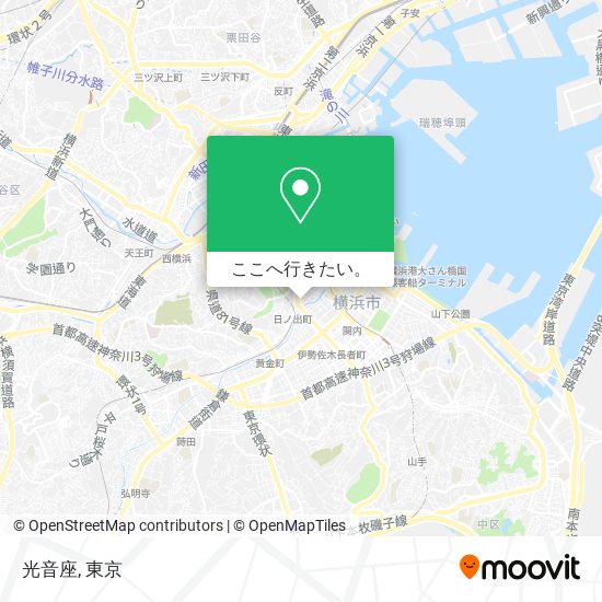 光音座地図