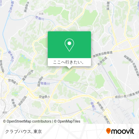 クラブハウス地図