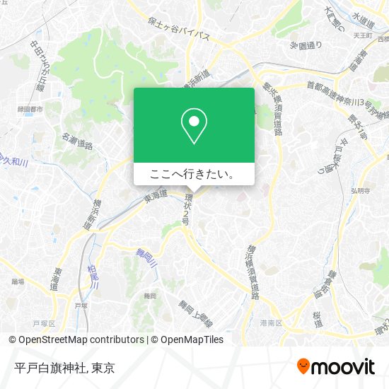 平戸白旗神社地図