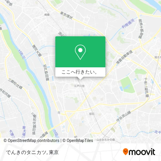 でんきのタニカツ地図