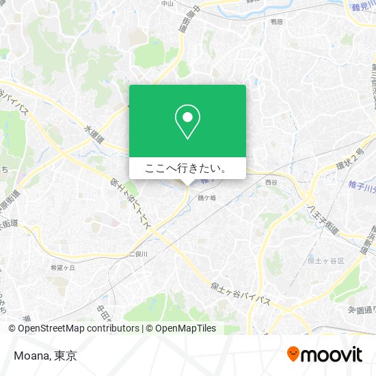 Moana地図