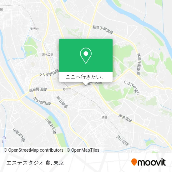 エステスタジオ 萠地図