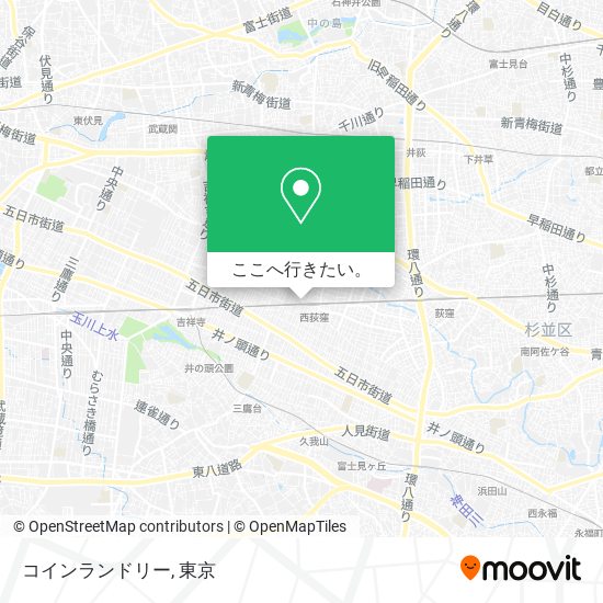 コインランドリー地図