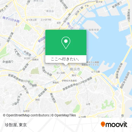 珍獣屋地図