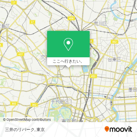 三井のリパーク地図