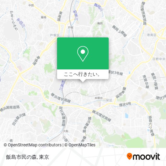 飯島市民の森地図