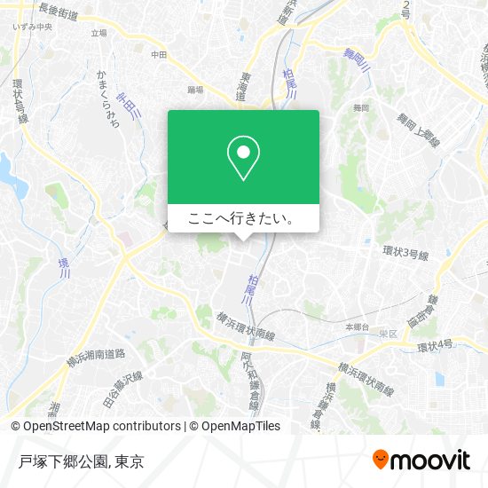 戸塚下郷公園地図