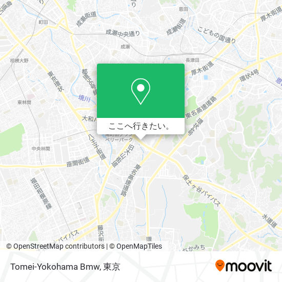 Tomei-Yokohama Bmw地図