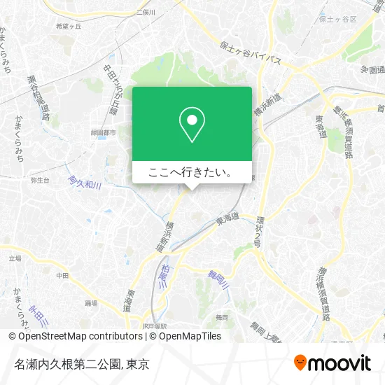 名瀬内久根第二公園地図