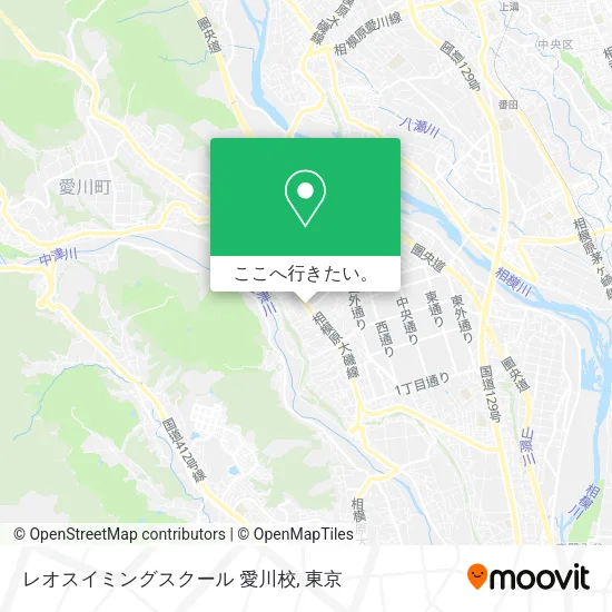 レオスイミングスクール 愛川校地図
