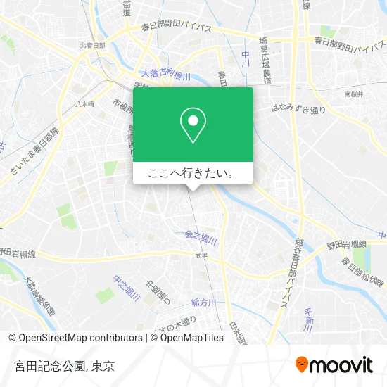 宮田記念公園地図