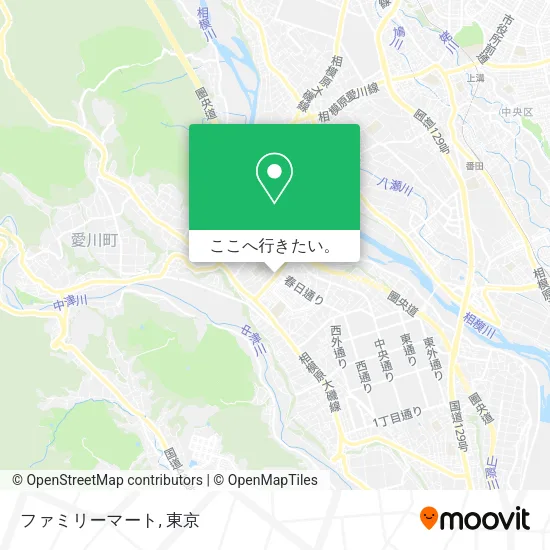 ファミリーマート地図