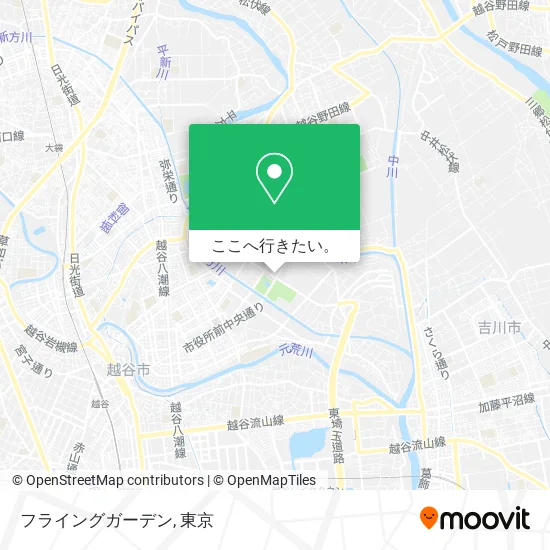 フライングガーデン地図